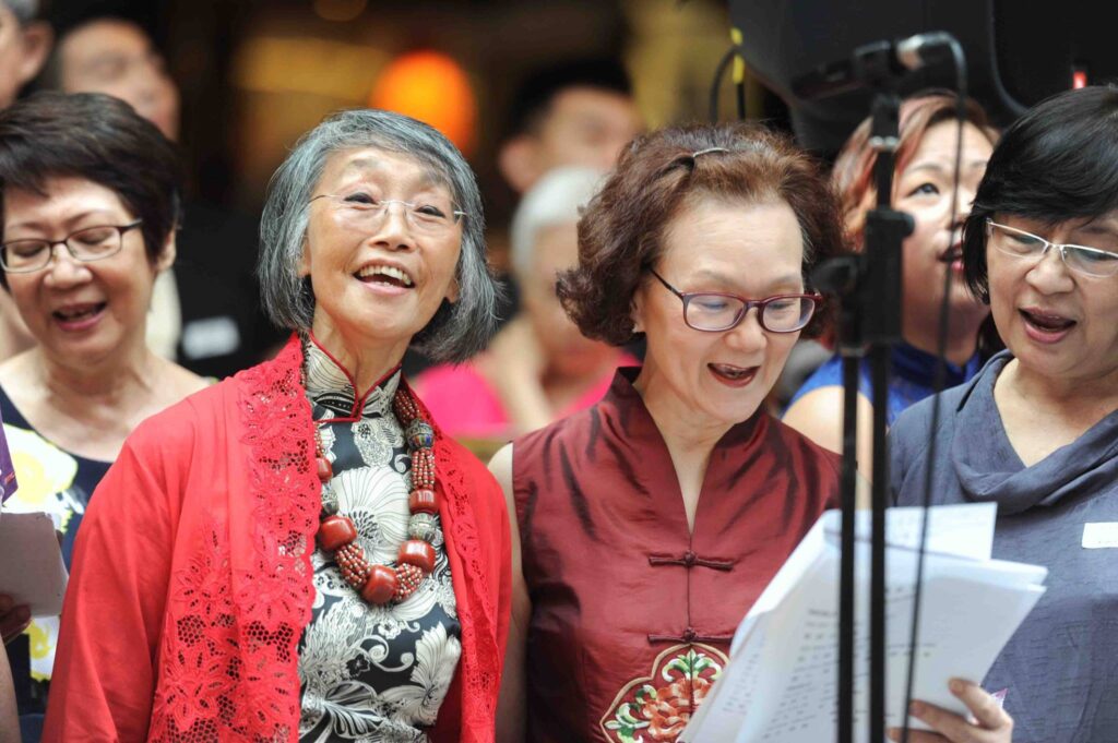 how to prevent dementia singapore choir singing